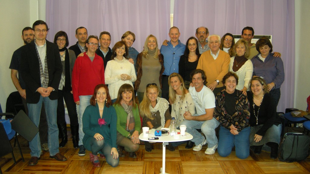 Colin and the Group in Spain