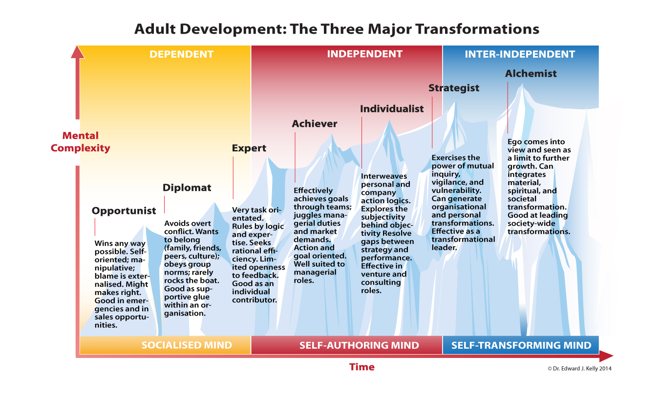 Figure 2. Action-logic stages of adult development