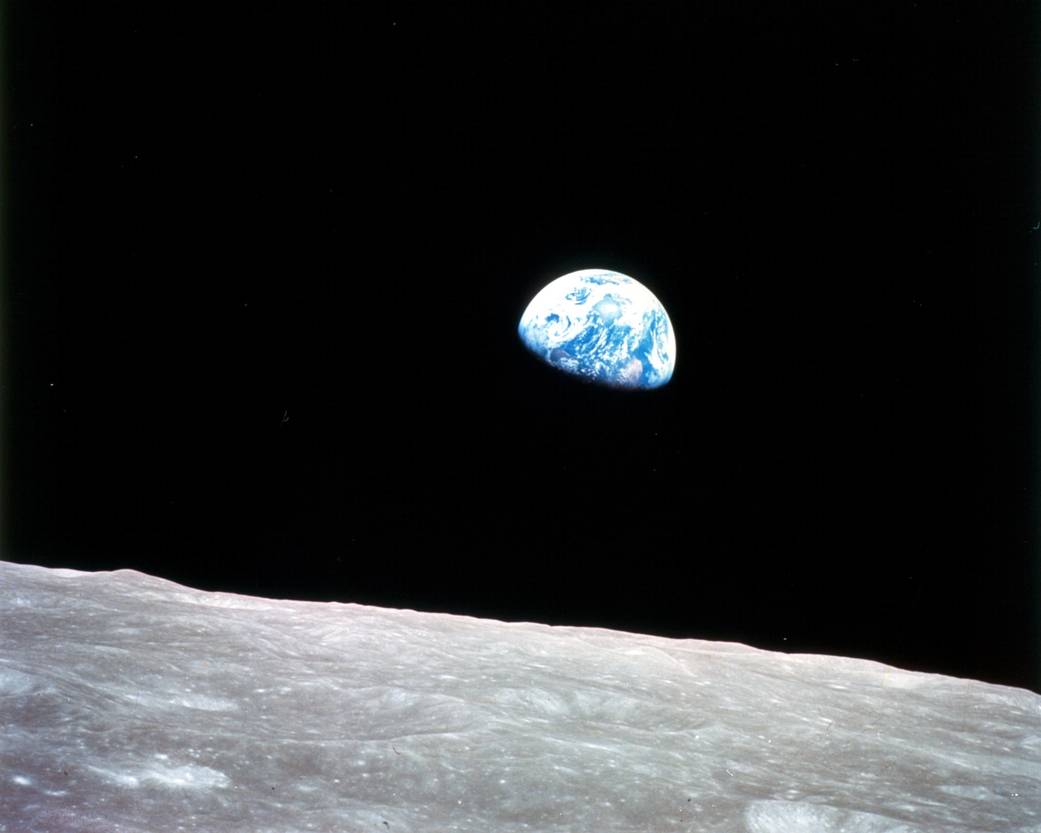 Nasa earthrise apollo 8 1968